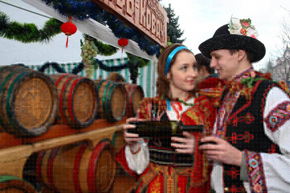 Червене вино Мукачево